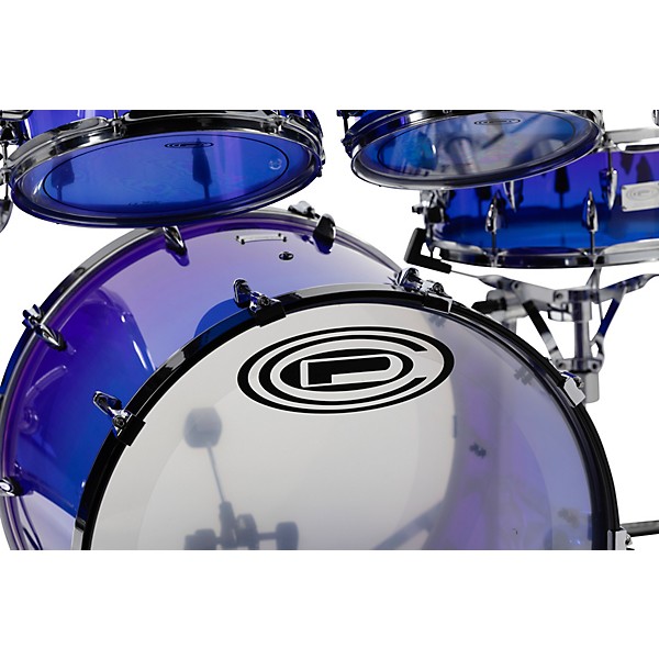 Orange County Drum & Percussion Limited Acrylic 4-Piece Drum Shell Pack - Nightglow Fade