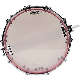 Orange County Drum & Percussion Frosted Acrylic Snare Drum - 14 x 6.5 in. Bubblegum