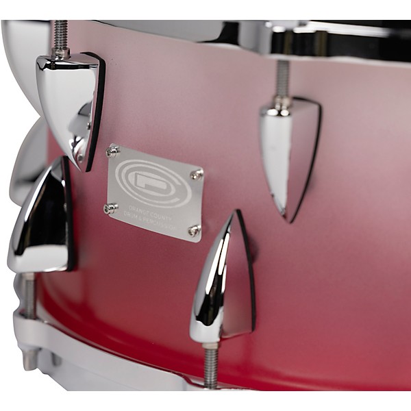 Orange County Drum & Percussion Frosted Acrylic Snare Drum - 14 x 6.5 in. Bubblegum