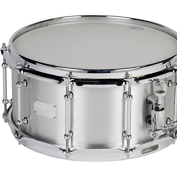 Orange County Drum & Percussion Raw Aluminum Snare Drum - 14 x 6.5 in.