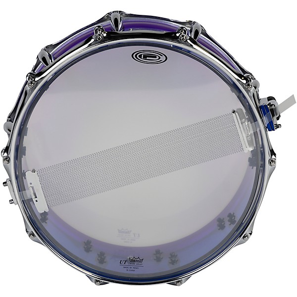 Orange County Drum & Percussion Limited Acrylic Snare Drum - 14 x 5.5 in. Nightglow Fade