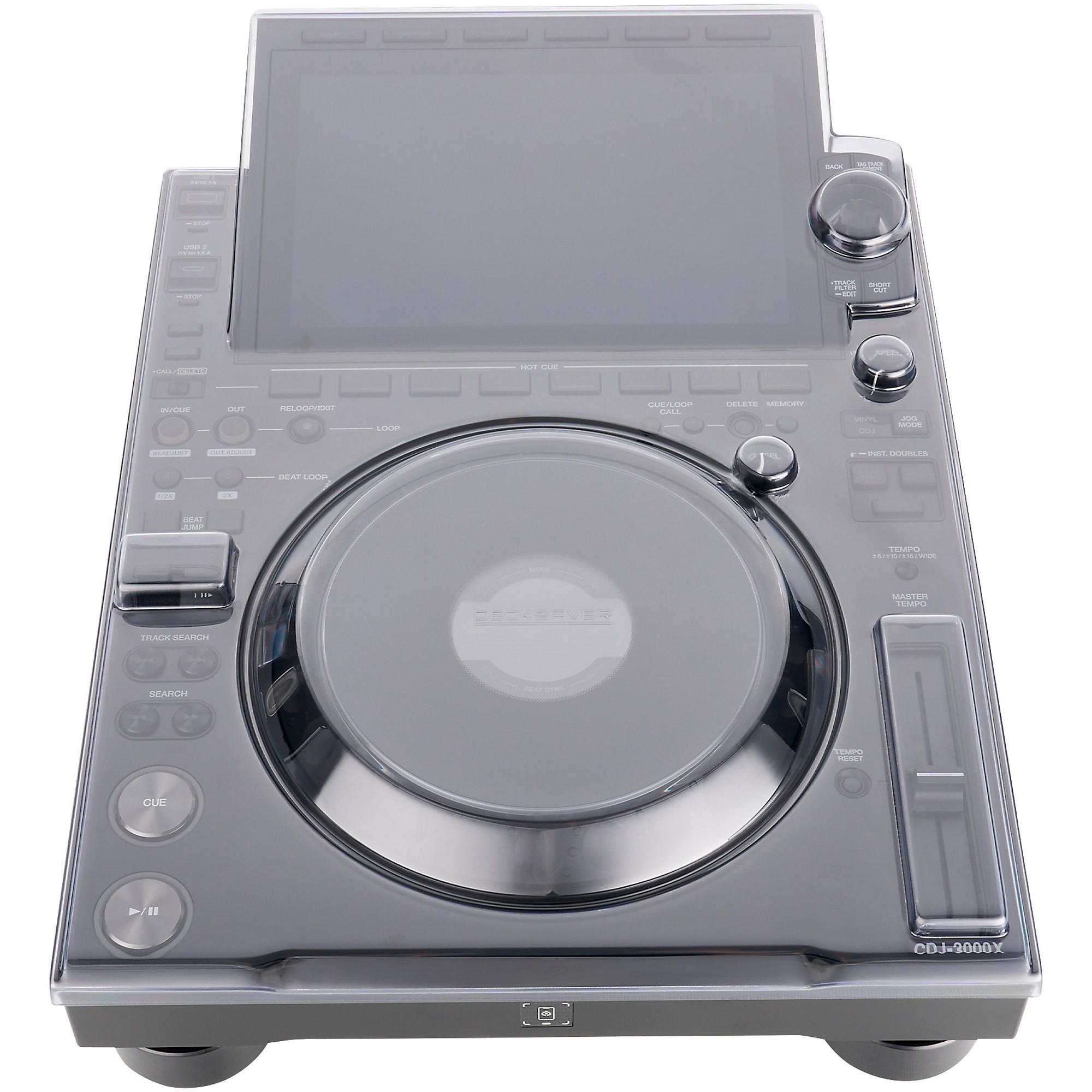 Open Box Decksaver Protective Cover for AlphaTheta CDJ-3000X