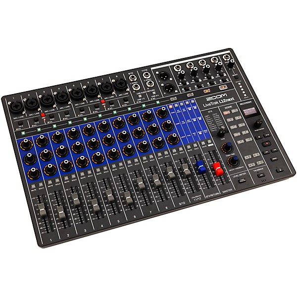 Zoom LiveTrak L12next 12-Channel Digital Mixer