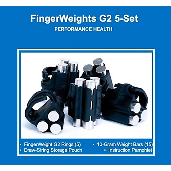 FingerWeights G2 Hand Exerciser (5-Piece Set)