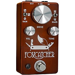 CopperSound Pedals Foxcatcher V2 Multi-Mode Overdrive Effects Pedal Copper