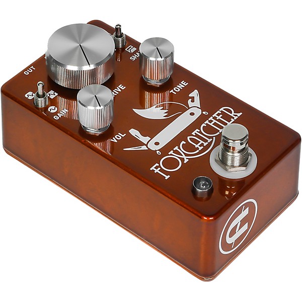 CopperSound Pedals Foxcatcher V2 Multi-Mode Overdrive Effects Pedal Copper