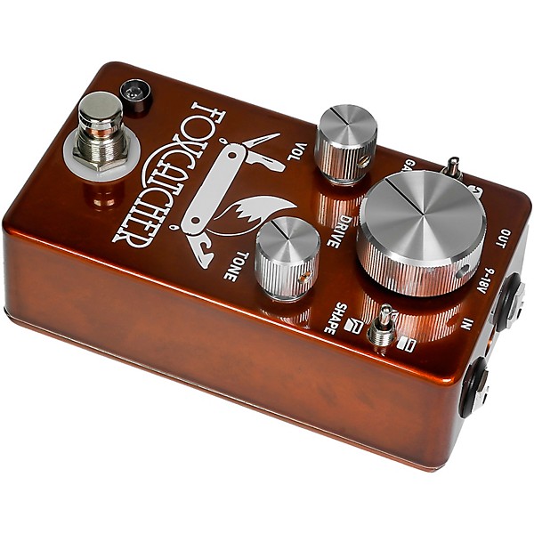 CopperSound Pedals Foxcatcher V2 Multi-Mode Overdrive Effects Pedal Copper