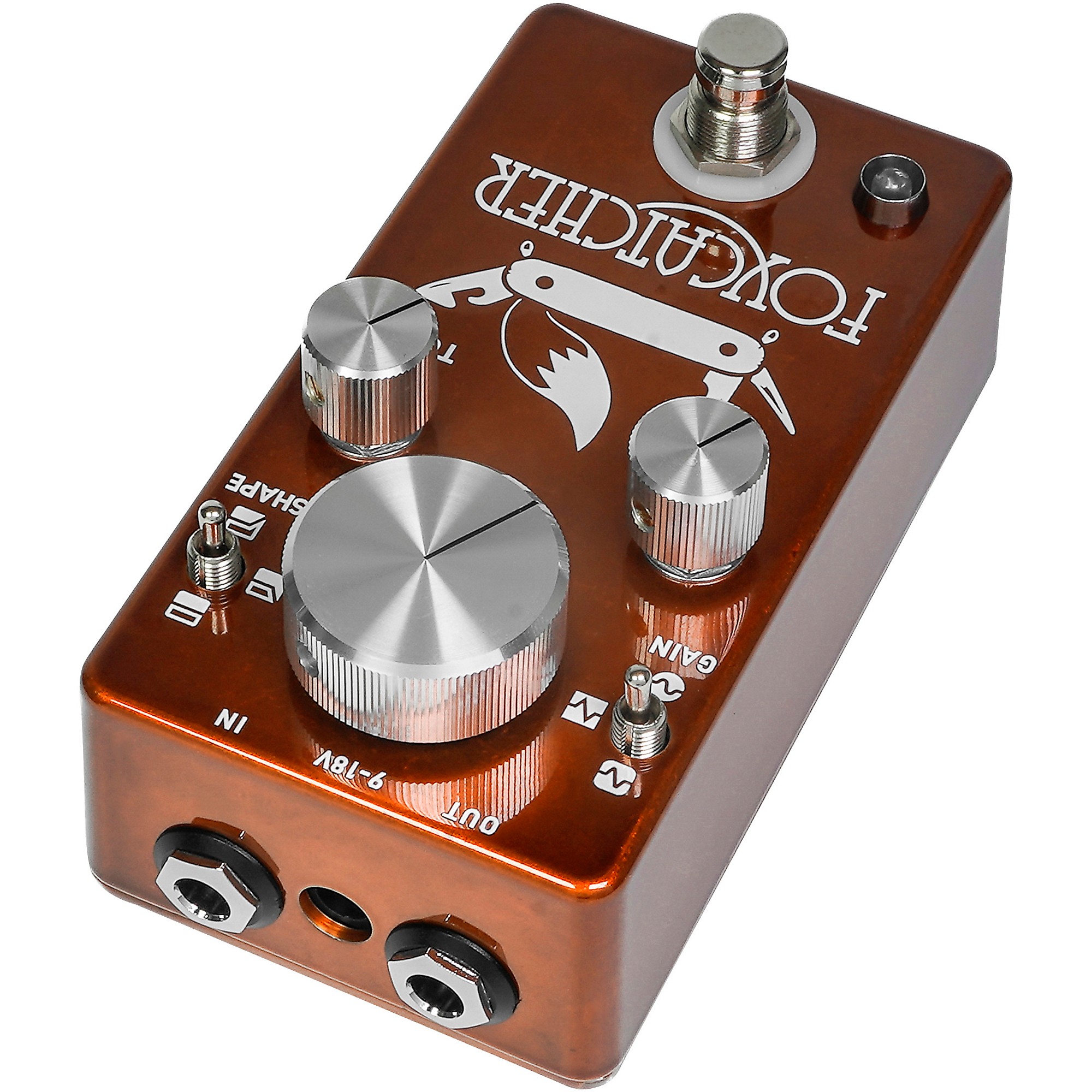 CopperSound Pedals Foxcatcher V2 Multi-Mode Overdrive Effects