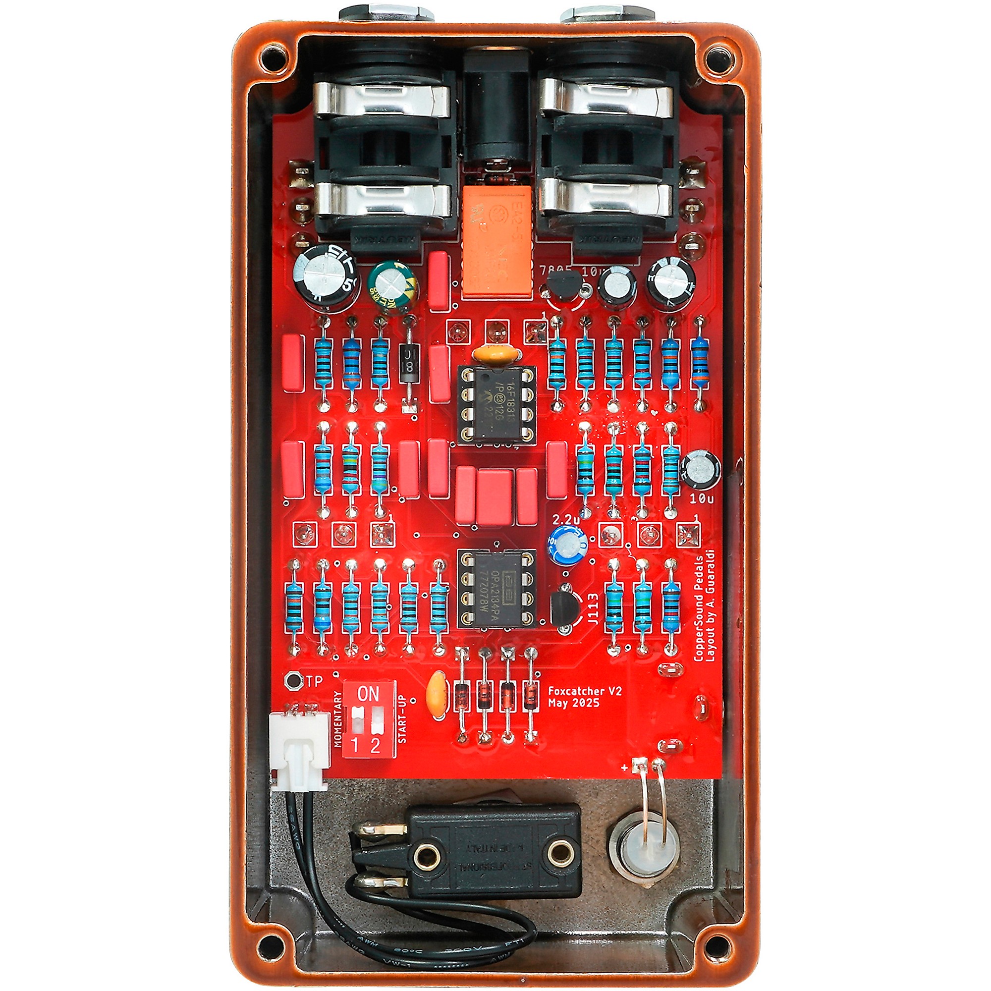 CopperSound Pedals Foxcatcher V2 Multi-Mode Overdrive Effects