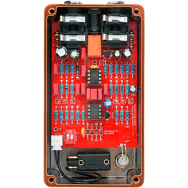 CopperSound Pedals Foxcatcher V2 Multi-Mode Overdrive Effects Pedal Copper