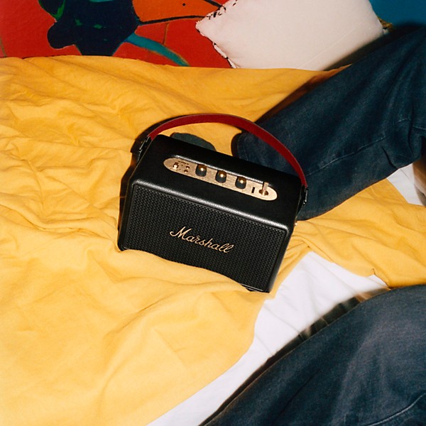 Marshall Kilburn III Bluetooth Speaker Black and Brass