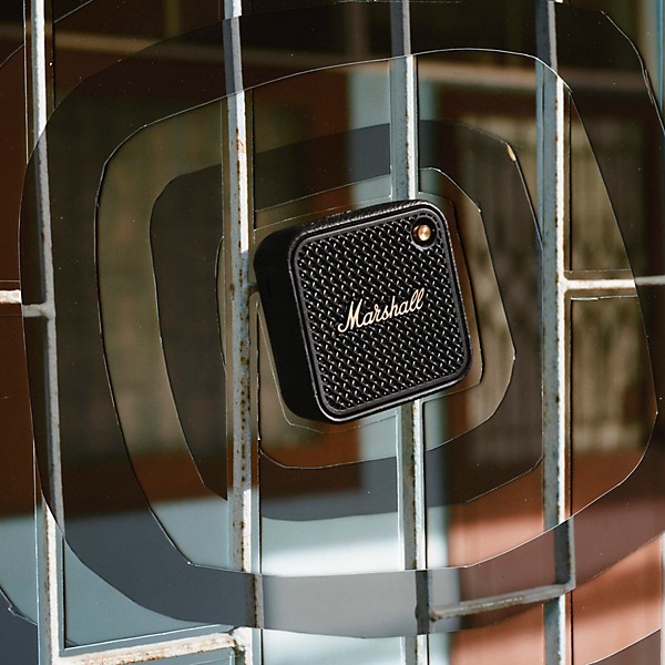Marshall Willen II Portable Bluetooth Speaker Black and Brass