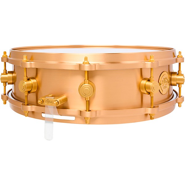 DW MFG True-Cast Bell Bronze Piccolo Snare Drum - 14 x 4 in.