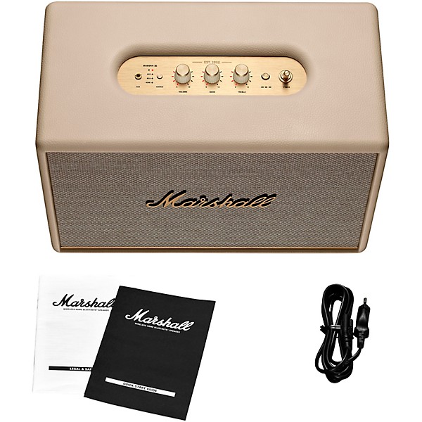 Marshall Woburn III Bluetooth Speaker Cream