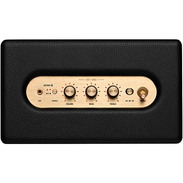 Marshall Acton III Bluetooth Speaker Black