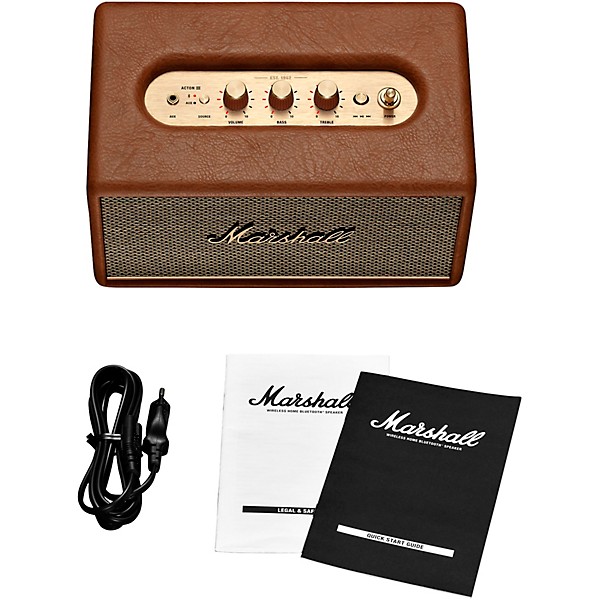 Marshall Acton III Bluetooth Speaker Brown
