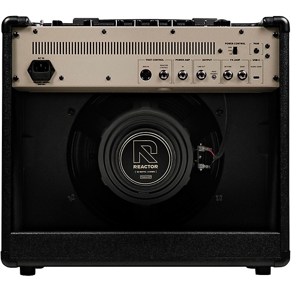 Positive Grid Reactor 50W 1x12" AI-Powered Guitar Combo Amp - Black