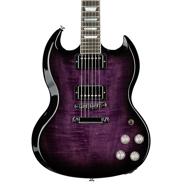 Gibson SG Modern Electric Guitar - Dark Purple Burst
