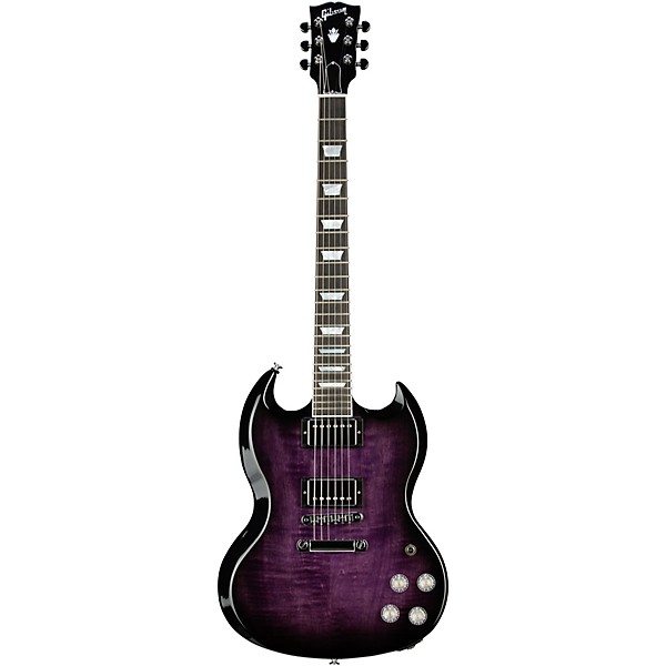 Gibson SG Modern Electric Guitar - Dark Purple Burst