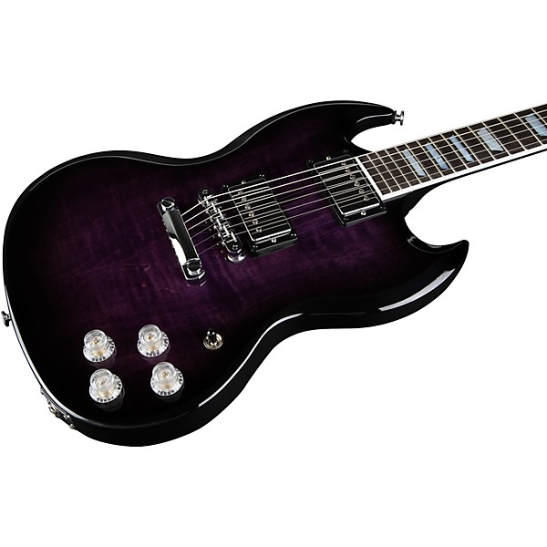 Gibson SG Modern Electric Guitar - Dark Purple Burst