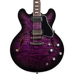Gibson ES-335 Figured Semi-Hollowbody Electric Guitar - Dark Purple Burst