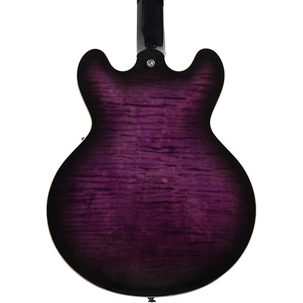 Gibson ES-335 Figured Semi-Hollowbody Electric Guitar - Dark Purple Burst
