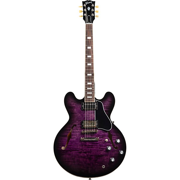 Gibson ES-335 Figured Semi-Hollowbody Electric Guitar - Dark Purple Burst