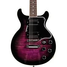 Epiphone Les Paul Special Double Cut Figured Electric Guitar - Dark Purple Burst