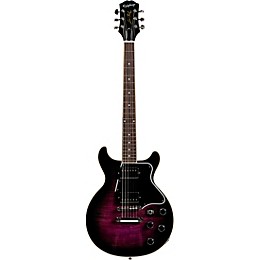 Epiphone Les Paul Special Double Cut Figured Electric Guitar - Dark Purple Burst