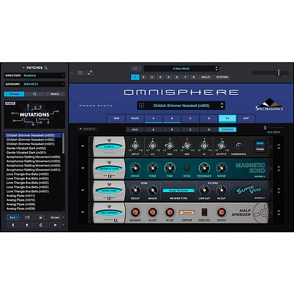 Spectrasonics Omnisphere 3 Synthesizer Software (Boxed)