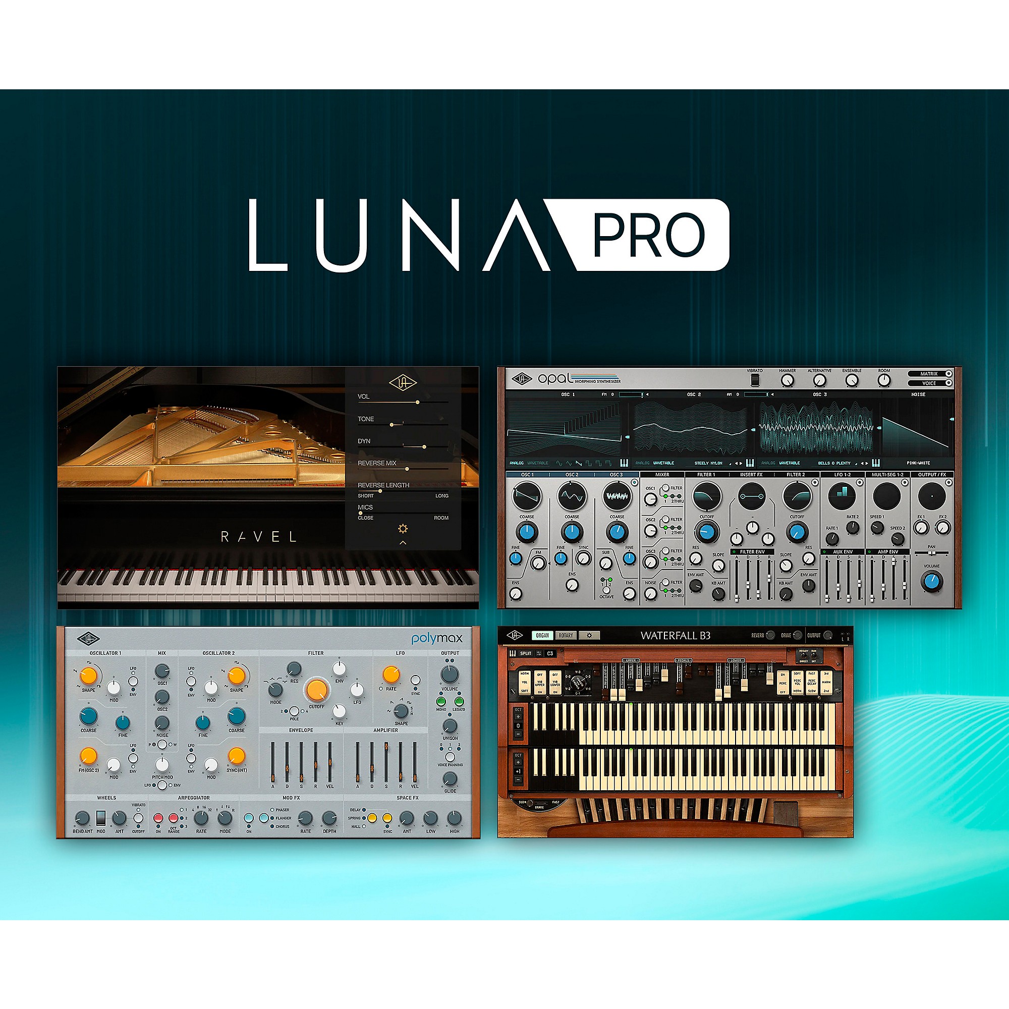 Universal Audio LUNA Pro 2.0 DAW (Software Download) | Guitar Center