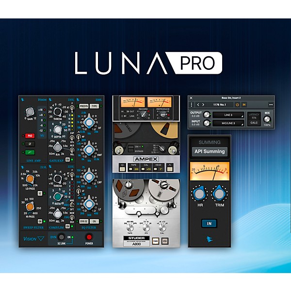Universal Audio LUNA Pro 2.0 DAW (Software Download)