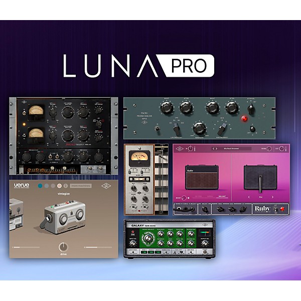 Universal Audio LUNA Pro 2.0 DAW (Software Download)