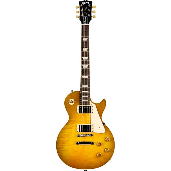 Gibson Les Paul Standard '50s AAA Flame Top Electric Guitar - Green Lemon Fade