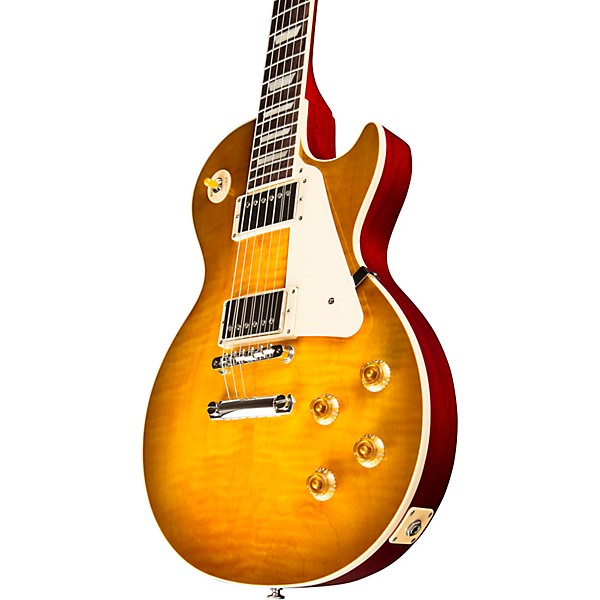 Gibson Les Paul Standard '50s AAA Flame Top Electric Guitar - Green Lemon Fade