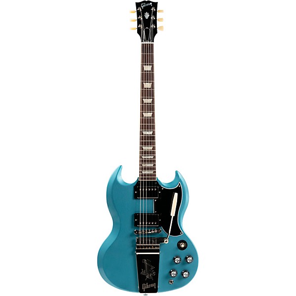 Gibson SG Standard '61 Maestro Vibrola Electric Guitar - Pelham Blue
