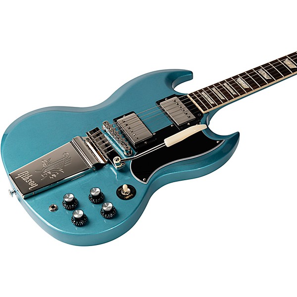 Gibson SG Standard '61 Maestro Vibrola Electric Guitar - Pelham Blue