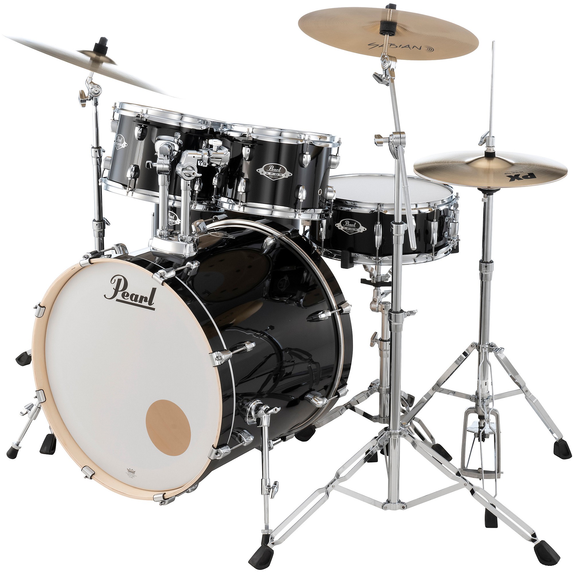 s*n様 09614BLACKBOXX ISLAMEL ARCHIVE SET Pearl Export EXX 5-Piece Drum Set With Sabian PX Cymbals - Jet