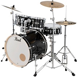Pearl Export EXX 5-Piece Drum Set With Sabian PX Cymbals - Jet Black