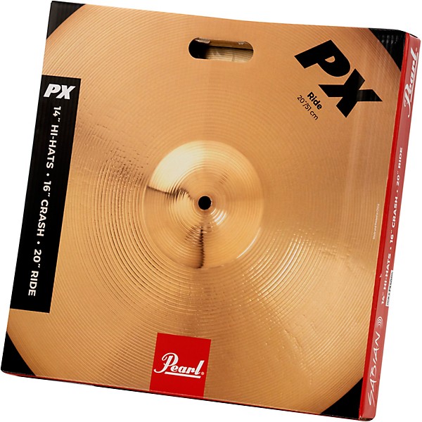 Pearl Export EXX 5-Piece Drum Set With Sabian PX Cymbals - Jet Black