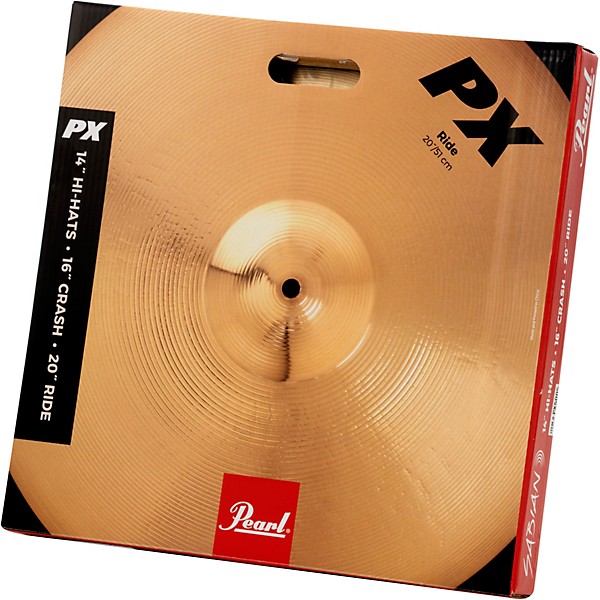 Pearl Export EXX 5-Piece Drum Set With Sabian PX Cymbals - Jet Black