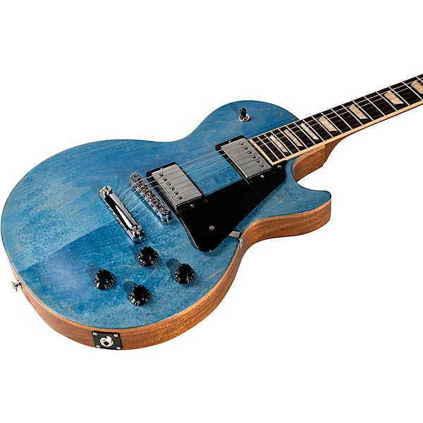 Gibson Les Paul Studio Faded Electric Guitar - Ocean Blue