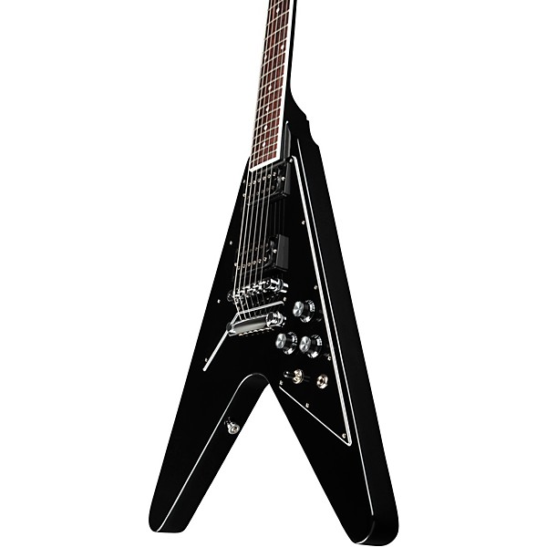 Gibson 70s Flying V Electric Guitar - Ebony