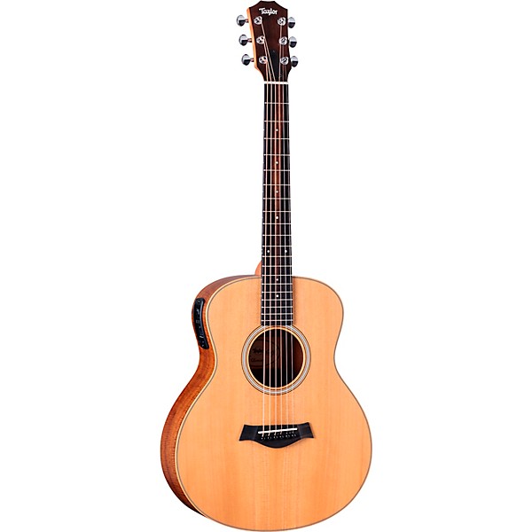 Taylor GS Mini-e Figured Hawaiian Koa Acoustic-Electric Guitar - Natural
