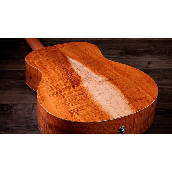 Taylor GS Mini-e Figured Hawaiian Koa Acoustic-Electric Guitar - Natural