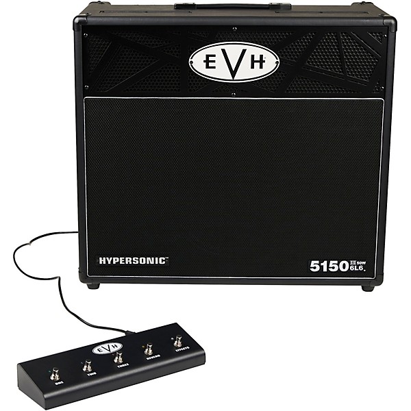 EVH 5150III Hypersonic 6L6 50W 1x12" Guitar Combo Amp - Black