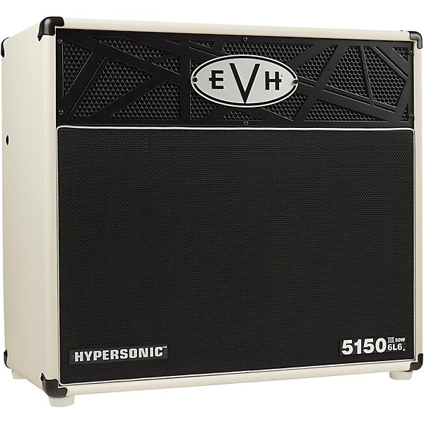 EVH 5150III Hypersonic 6L6 50W 1x12" Guitar Combo Amp - Ivory
