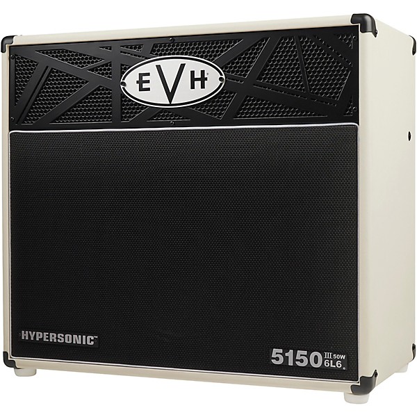 EVH 5150III Hypersonic 6L6 50W 1x12" Guitar Combo Amp - Ivory