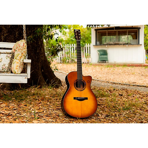 Yamaha TAS3 C TransAcoustic Acoustic-Electric Guitar - Sand Burst