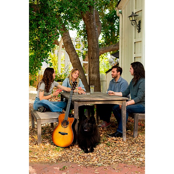 Yamaha TAS3 C TransAcoustic Acoustic-Electric Guitar - Sand Burst